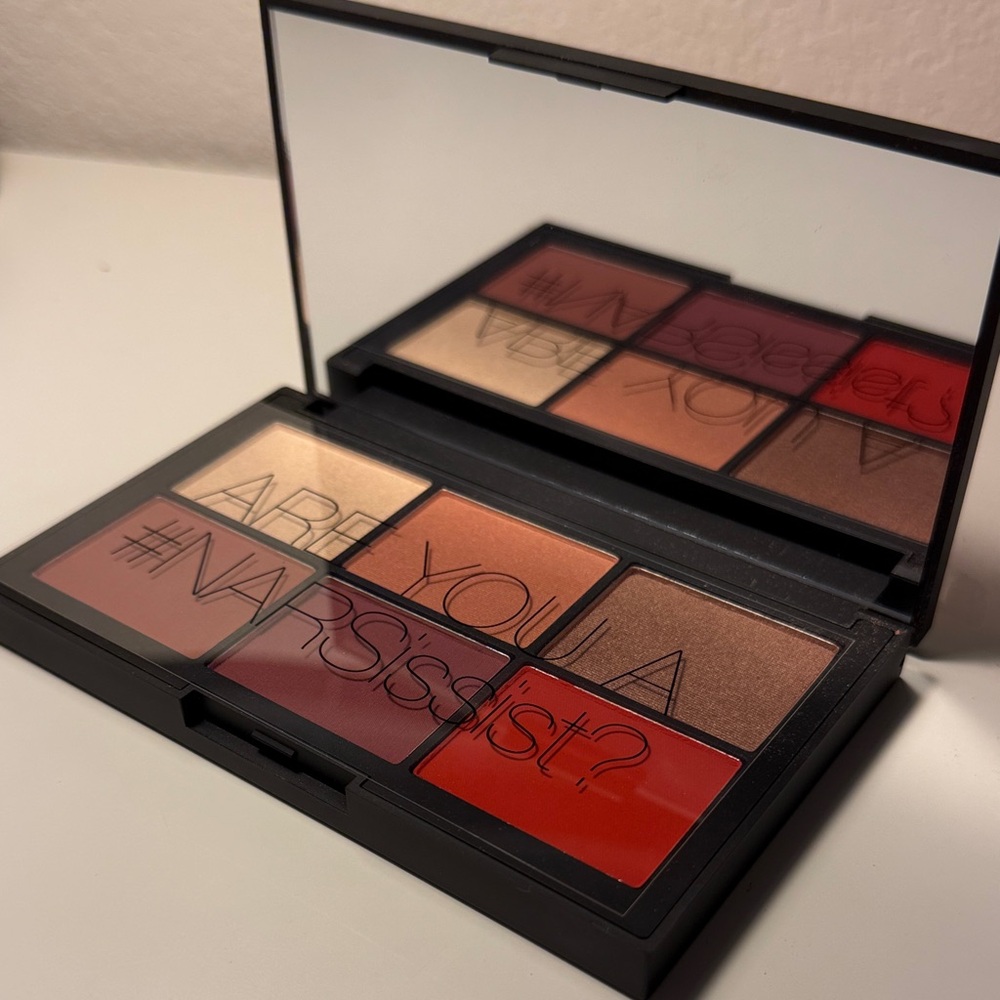 NARS Issist Face Palette - Vibrant Red and Warm Neutrals